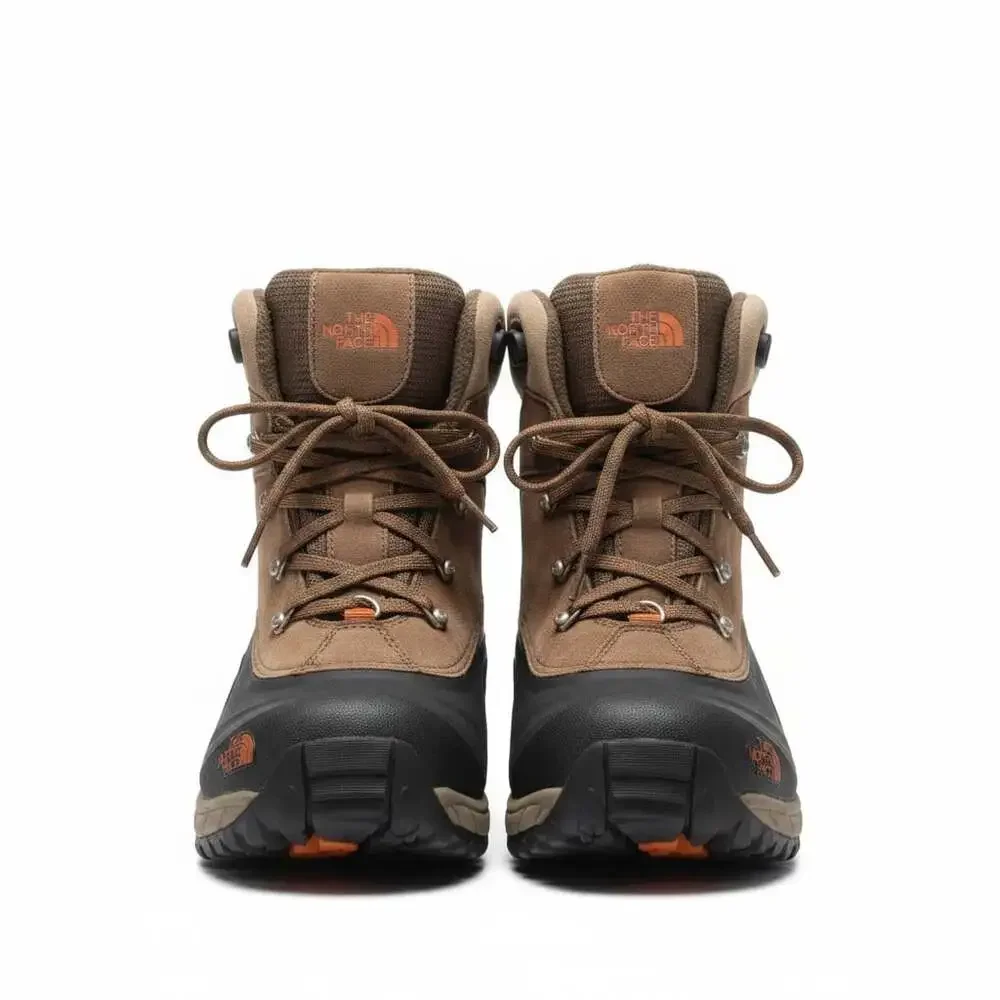 The North Face Chilkat Brown Suede Waterproof Winter Boot Men's 8.5